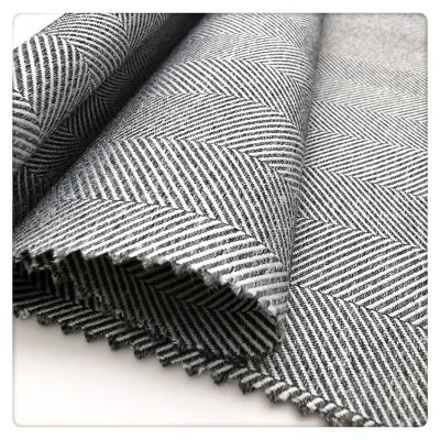 China Customized Cationic 100% Herringbone Polyester Fabric Tear-Resistant 450D Polyester Twill Fabric For Garment for sale