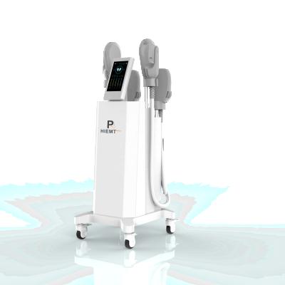 China 2021 Hot Weight Loss Beauty Product Hiemt 4 Handles Peel EMS Skin Tightening Body Slimming Machine for sale