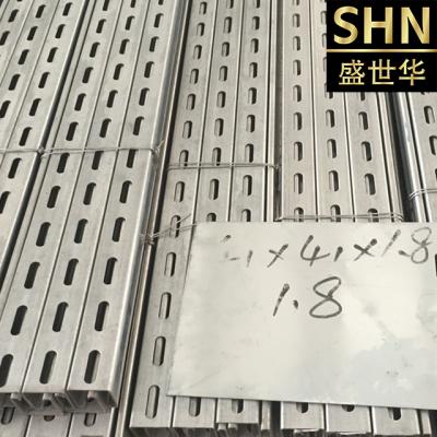 China Steel building profiles china perforated stainless steel channels price c-channel c section purlins cold rolled c channel steel for sale