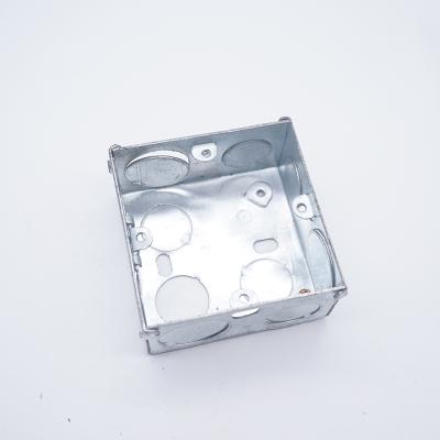 China ABS Galvanized Steel UL514A Standard 2x4 IP65 Sizes Electrical Junction Box for sale