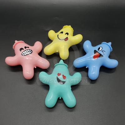 China Anti Stress Toys Anti Squeeze TPR Stress Ball Material Toys Mesh Beads Ball Anti Stress Figure Ball Toy for sale