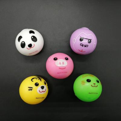 China Hot Sale Yiwu TPR Material High Quality Promotion Squeeze Ball Squeeze Toy Stress Flour Animal Vent Ball Kids Toys for sale