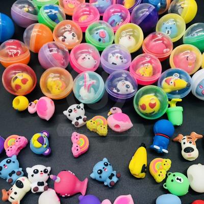 China Promotional toys/wholesale 32mm capsule ball for capsule/kids toy with assorted small stock numbers capsule toys for vending machine for sale