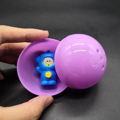 China Promotional Toys / For Capsule Wholesale Novel Toys 65mm Selling Capsule Toys Mini Plastic Change Face Doll for sale