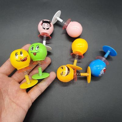 China Promotional toys/for capsule/kids toys wholesale plastic cartoon doll jumping jumping toys capsule toys 75mm for sale