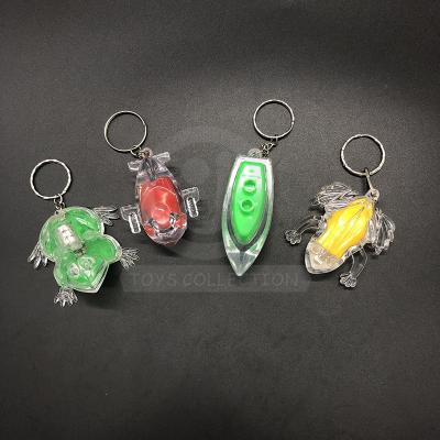 China PVC Plastic Wholesale Assorted Flashing Head Chain Flasher Toys For Selling 75mm Capsule Toys for sale