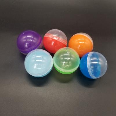 China Empty Round Plastic Capsules 60mm Empty Capsule For Vending Machine for sale