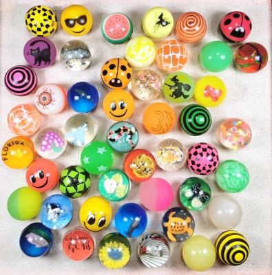 China Toy Wholesale High Quality Promotional Bouncing Ball Jumping 45mm Toy For Vending Machine for sale