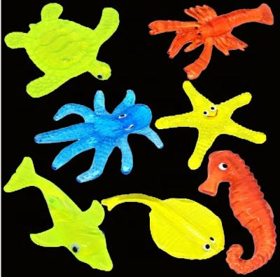 China TPR Wholesale TPR Sticky Stretch Rubber Animal Sticky Toy for sale