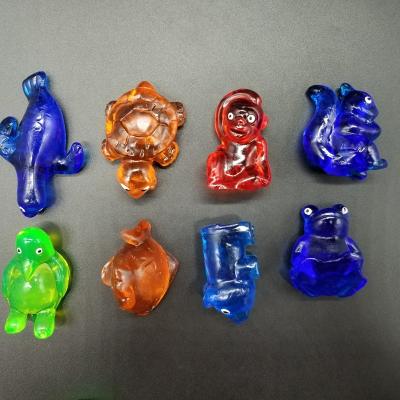 China TPR Vending Machine Capsule Toys TPR Sticky Animal Toy for sale