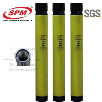 China DTH Drilling SPM Circle dth 90/90mm/3inch Hammer/Low Air Pressure DTH Hammer And Knob Pneumatic Rock Drill Bit for sale