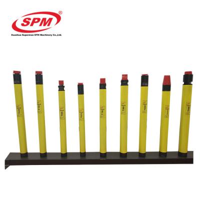 China Geological drilling SPM80 CIR80 90mm down hammer and down hole hammer / CIR90 100mm air pressure dth bit for sale