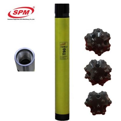 China DTH drilling low CIR90 90mm air pressure dth hammer price / rock drill tools for sale