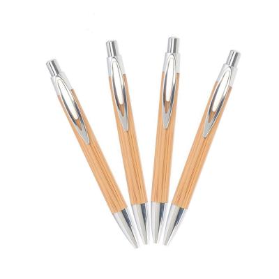 China Custom Bamboo Tip Promotional Logo Pen Eco Friendly Recycled Eco Paper Pen for sale