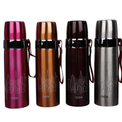 China Viable Manufacturers Wholesale 500ml Creative Portable Double Stainless Steel Heat Insulation Gift Dual-Use Custom Mug New for sale