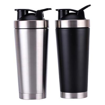 China 25oz Tumbler Single Layer 304 Stainless Steel Wholesale Custom Viable Logo Fitness Sports Water Bottle Shake Mug for sale