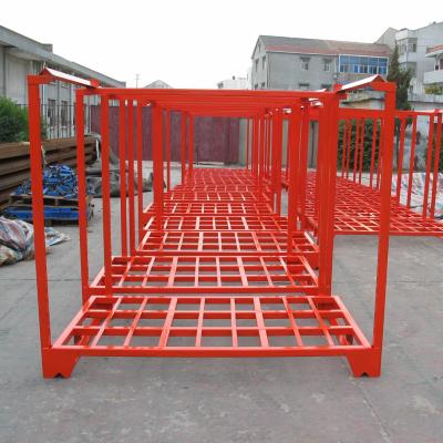 China Durable Industrial Corrosion Protection Tire Pallet Stacking Rack for sale