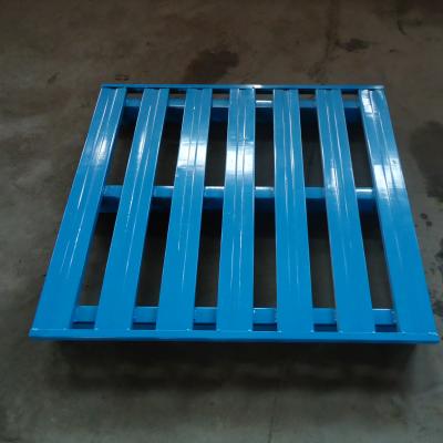 China Corrosion Protection Wholesale Customized Good Quality Heavy Duty Stacking Steel Warehouse Pallet for sale