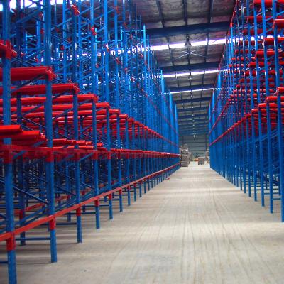 China Corrosion Protection Racking Warehouse Storage Drive In for sale