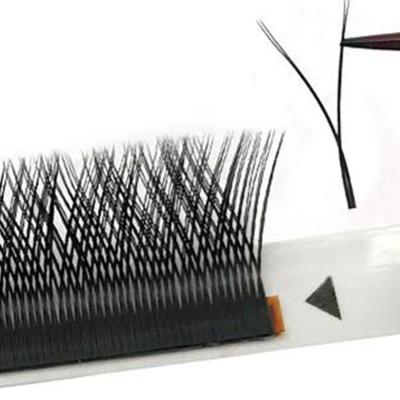 China 0.07mm YY Individual Extension Volume Fluffy Lashes 8-12mm Strands Available High Quality Natural Soft Shape for sale