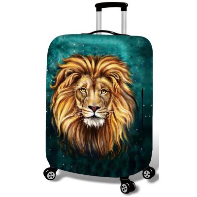 China Luggage Cover Good Quality Elastic Thick Material Elastic Luggage Cover for sale