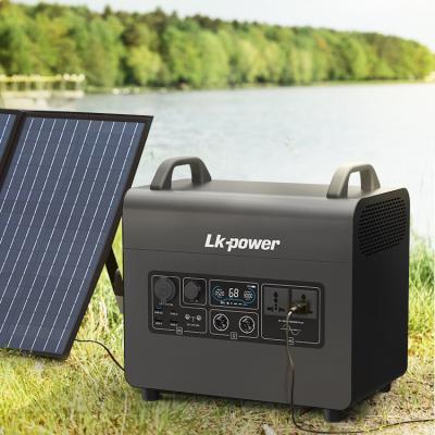 China Hot Sale Home Energy Supply Portable Storage Japan Market 110V 3000W Portable Solar Generator Power Station for sale