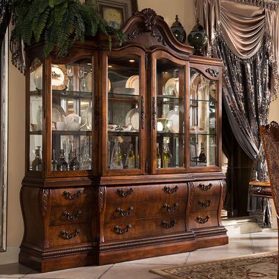 China Classic Customized Luxury Living Room Furniture Wood Frame Wine Cabinets Modern Palace Bedroom Furniture Living Room Furniture for sale