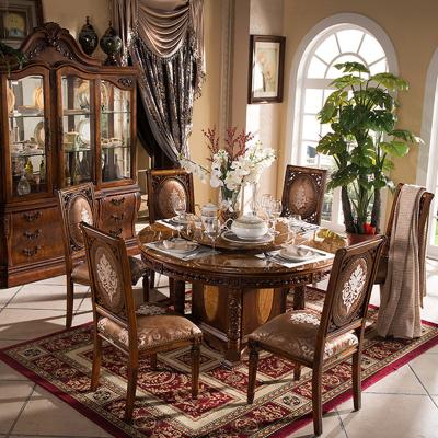 China Convertible American Style Square Dining Table With Chair Furniture Classic Wooden Dining Table Restaurant Banquet Desk Furniture for sale