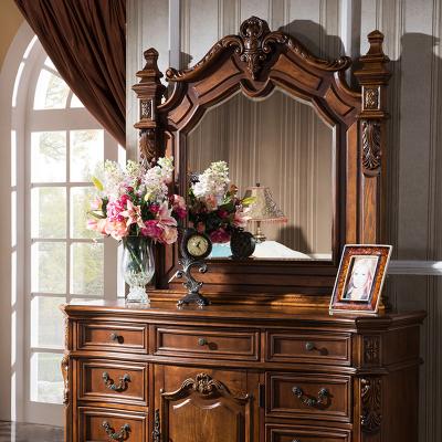 China Classic Imperial Bedroom Furniture Set Luxury Dresser Bedside Furniture Royal Table Bedroom Furniture for sale