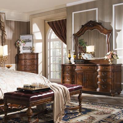 China Customized Elegant Luxury Royal Dresser America Style Customized Classic Modern Palace Bedroom Furniture Furniture Dresser for sale