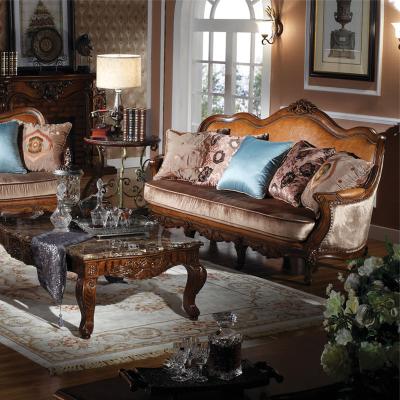 China Factory Direct Sale Design Classic Antique American Style Convertible Sofa Elegant Luxury Royal Furniture Luxury Sofa for sale