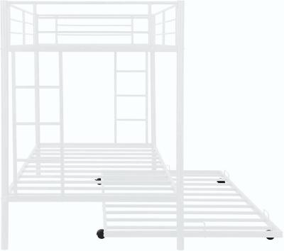 China (Size) Good Quality Bunk Beds Metal Portable Bed Home Adjustable Military Folding Prefab Bed From China for sale