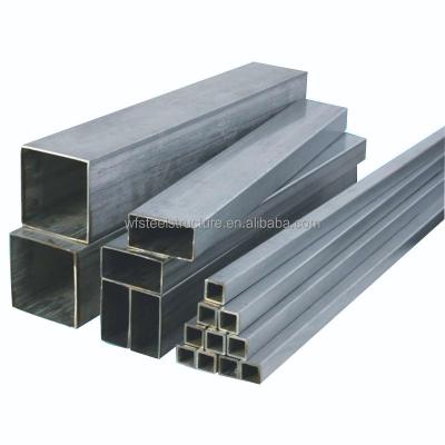 China Black Annealing Liquid Rectangular Steel Tube 40*80 Square Pipe 50x50 Square Steel Tube Rectangular Hollow Section for sale