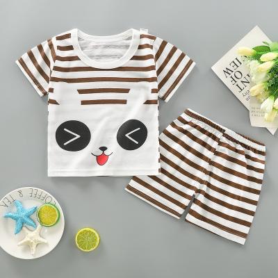 China Best Anti-Static Selling Breathable New Cotton Short Sleeve Children's T-shirt Baby Boy Shorts Clothes Summer Children's Clothing KT48 for sale