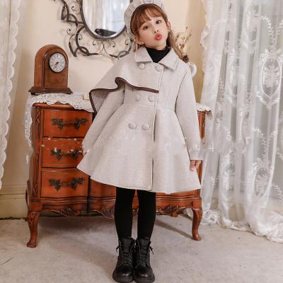 China Plus Size Customized Crossover 2021 New Winter LOGO Girl's Cotton Jacket Girl Baby H2018 Trend Lapel for sale