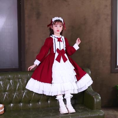 China Autumn and Winter Children's Skirt Suit Autumn and Winter Children's Skirt Princess Girls Lolita Selling Comfortable Dress Hair Breathable Accessories Skirts HP263 for sale