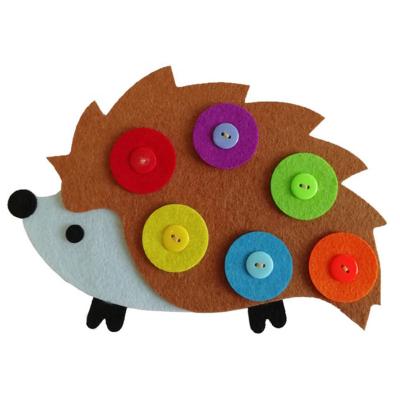 China Kids Teaching and Learning Educational Nonwoven Felt Craft Toys DIY Nonwoven Felt Kids Knit for Kindergarten Teaching for sale