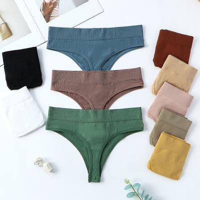 China Custom Factory Logo Blank T Thongs Women's Wholesale Custom Back Nylon Women's Sports Waist Thong Underwear Plus Size Breathable Thongs Ladies for sale