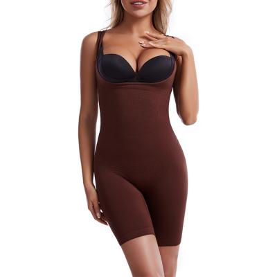 China Body Sculpting Slim Seamless Factory Hot Sales Shapewear Bodysuits One Piece Bra Bone Out Tummy Control Shapewear Bodysuits for sale