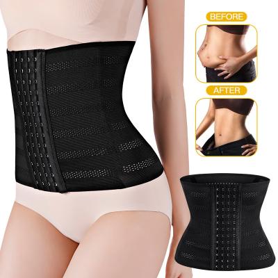 China Body Sculpting Factory Cheap Price Plus Size Corset Shaper With Waist Trimmer Breathable Steel Bone Women Tummy Control Fajas for sale