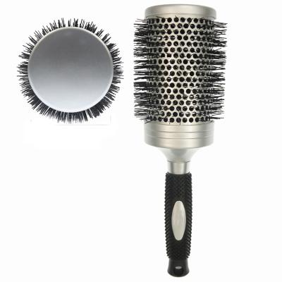 China Wholesale Duct Custom Logo Round Ceramic Nylon Hair Brush Roller Antistatic Brush for sale