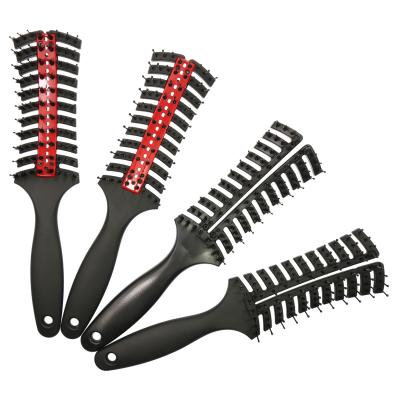 China Professional Custom Styling Curly Hair Brush Salon Bristles Factory Bristles Duct Hair Brush Curly Hair Brush for sale