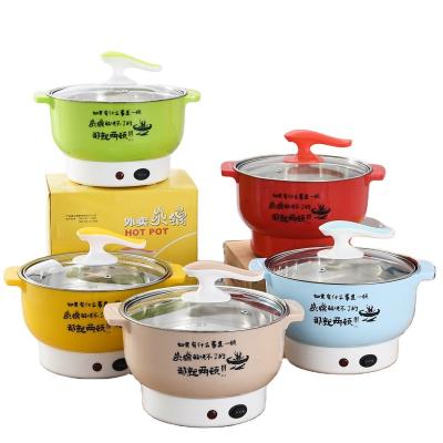 China Best RV Household Hot Sale 2022 Mini Electric Pot Function Cooking Pots Electric Hot Pot For Couples for sale