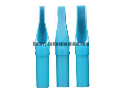 China Open Round Tattoo Shading Tips / Lining Tips High Standard  Medial PE Plastic for sale