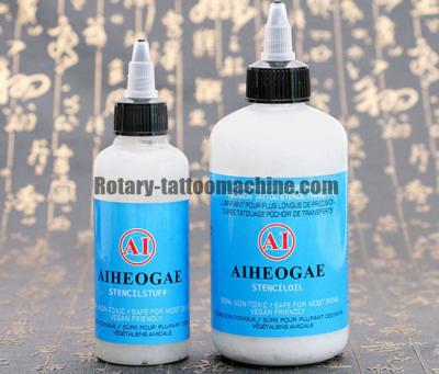 China AI AIHEOGAE Stencilstuff Tattoo Thermal Transfer Oil Gel , Tattoo Stencil Transfer Cream for sale