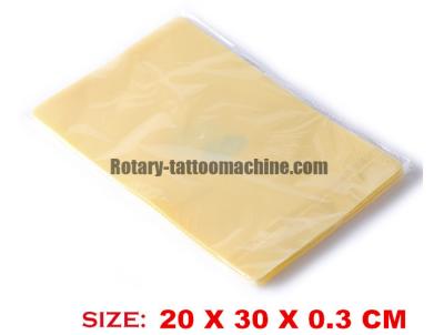 China Artists Silicone Tattoo Skin , Real Silicone Fake Skin For Tattoo Practise 200 X 300 X 3 MM for sale