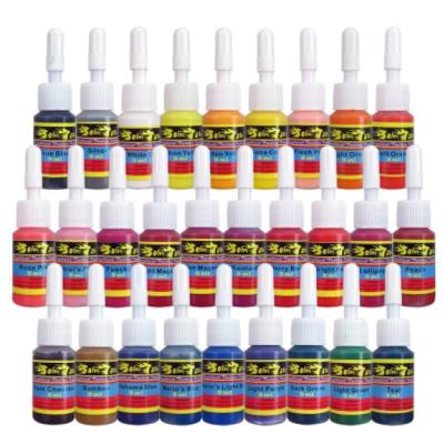 China 40 material confiable seguro de los colores del tatuaje de la tinta del pigmento del pigmento determinado básico del equipo 5ml en venta