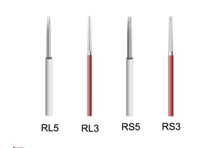 China agujas redondas disponibles del tatuaje de 3R y de 5R Microblading para la ceja de la niebla en venta