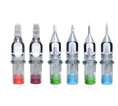 China Membrane Round Liner 3 RL Needle Cartridge Tattoo, Stable Safety Tattoo Needle Cartridge for sale