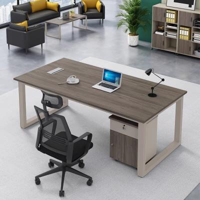 China Modern Cheap Price Wooden Home Bedroom Office Furniture Durable Single Seat Computer Table for sale